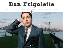 Tablet Screenshot of danfrigolette.com